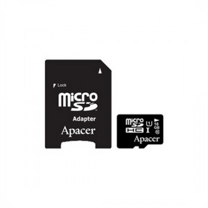მეხსიერების ბარათი 16GB microSDHS Class 10 Apacer  (AP16GMCSH10U1-R)