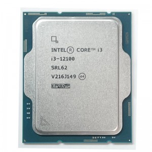 პროცესორი Intel Core i3-12100 3.3/4.3GHz  S1700
