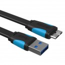 კაბელი USB 3.0 To Micro B  0.5m Vention (VAS-A12-B050)