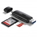 ბარათის წამკითხველი  UGREEN CM304 (80191) USB-C, USB-A, SD/FT