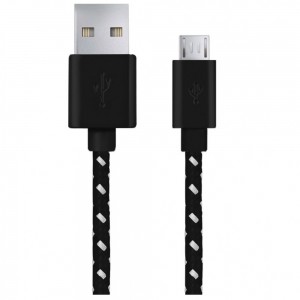 კაბელი Esperanza EB175YK Micro USB 2.0 A-B M/M 1.0m 