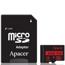მეხსიერების ბარათი 32GB MicroSD (+SD Adapter) Class 10 Apacer (AP32GMCSH10U1-R)
