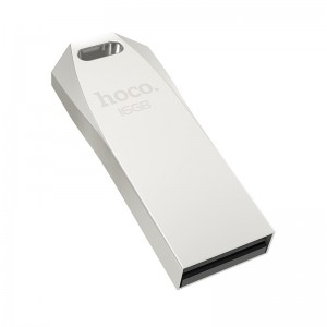 ფლეშ მეხსიერება 16GB USB 2.0 HOCO UD4 Silver