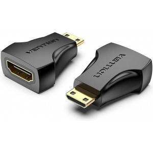 გადამყვანი Mini HDMI To HDMI Famale Adapter Vention AISB0