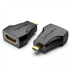 გადამყვანი Micro HDMI To HDMI Famale Adapter Vention AITBO