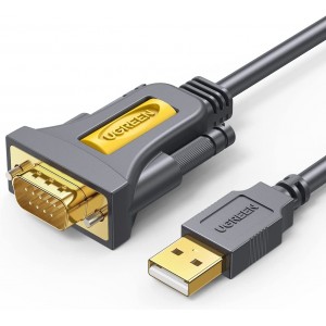 კაბელი USB To RS-232 (DB9) UGREEN CR104 (20222) 2.0m 