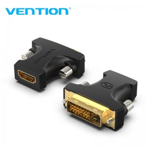 გადამყვანი DVI-D (24+1) To HDMI Famale  Adapter Vention AILB0