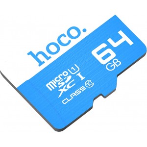 მეხსიერების ბარათი 64GB MicroSD Class 10  Hoco