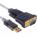 კაბელი USB To RS-232 (DB9) D-TECH DT-5002A  1.8m 